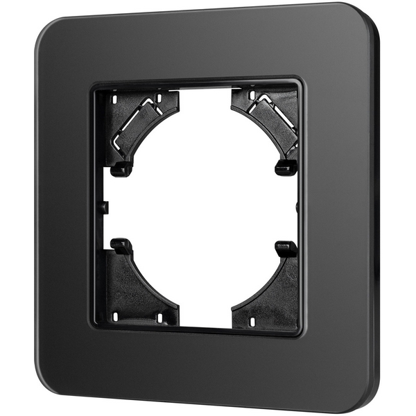 

Рамка стеклянная FRM-OMALI-SFGS-1-BK (Arlight) 049676, Черный, 049676