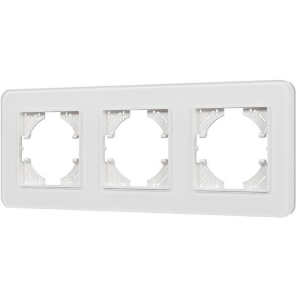 

Рамка стеклянная FRM-OMALI-GS-3-WH (Arlight) 049696, Белый, 049696