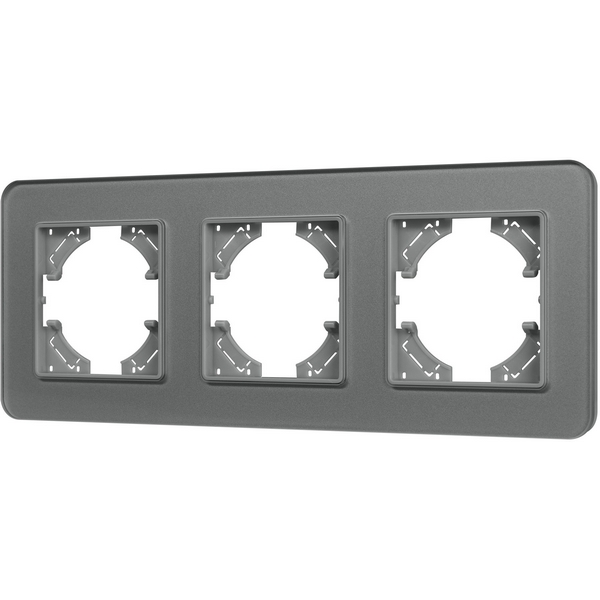 

Рамка стеклянная FRM-OMALI-GS-3-GR (Arlight) 049698, Серый, 049698