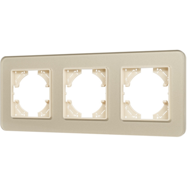 

Рамка стеклянная FRM-OMALI-SFGS-3-GD (Arlight) 049715, Золото, 049715