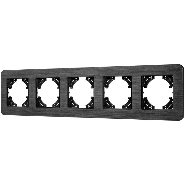 

Рамка алюминиевая FRM-AKIRY-AL-5-BK (Arlight) 049735, Черный, 049735