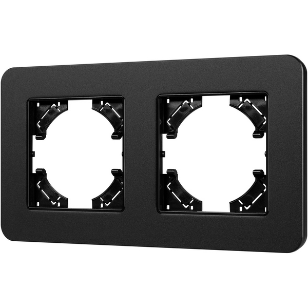 

Рамка алюминиевая FRM-AKIRY-SFAL-2-BK (Arlight) 049738, Черный, 049738