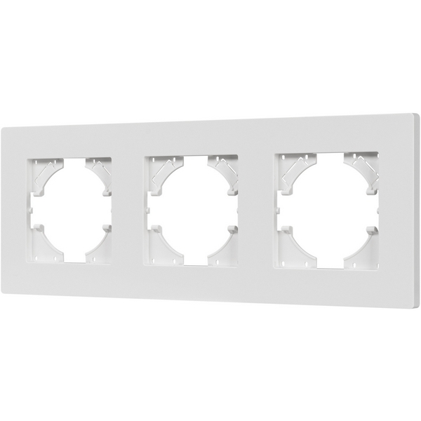 

Рамка пластиковая FRM-PERIO-PL-3-WH (Arlight) 049754, Белый, 049754