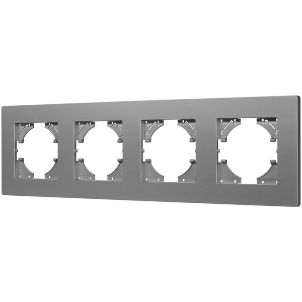 

Рамка пластиковая FRM-PERIO-PL-4-GR (Arlight) 049760, Серый, 049760
