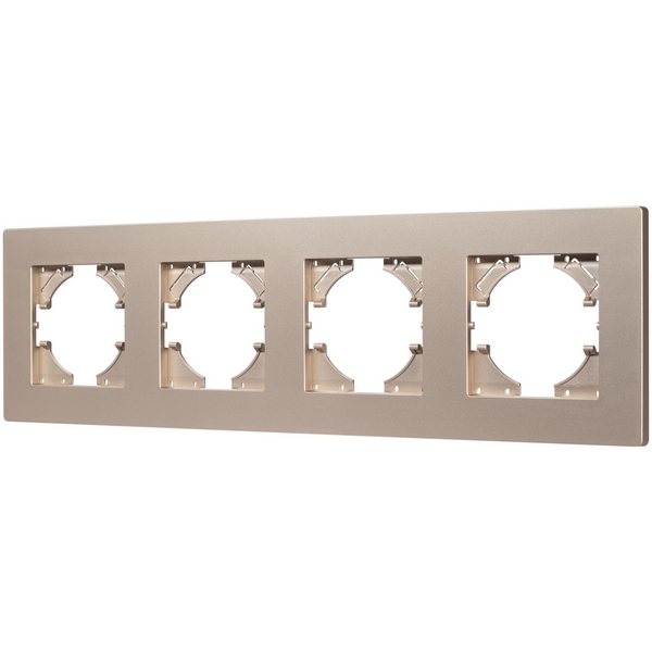 

Рамка пластиковая FRM-PERIO-PL-4-GD (Arlight) 049761, Золото, 049761