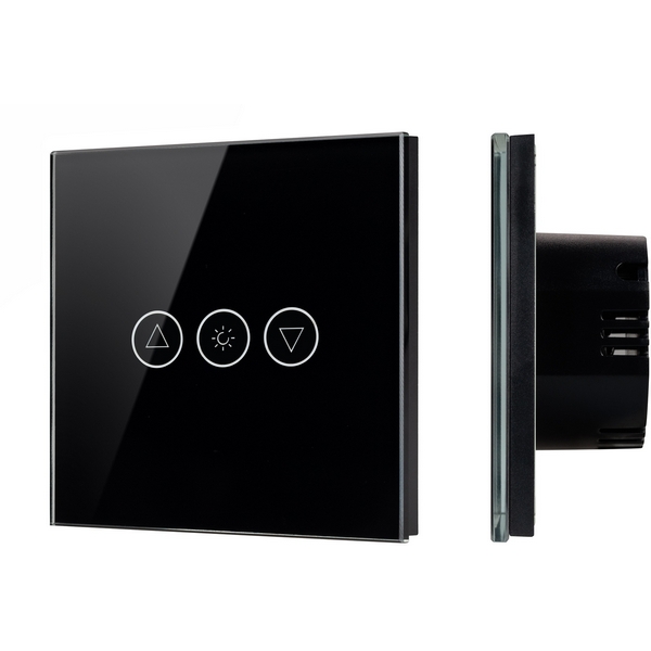 

Светорегулятор сенсорный с Zigbee управлением SWT-OMALI-SD3-ZB-BK (250V, 500W) (Arlight, Стекло, Умный дом) 050060, Черный, OMALI 050060