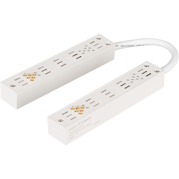 

Коннектор гибкий MAG-CON-25-FLEX-POWER (WH) (Arlight, IP20 Пластик, 5 лет) 050228, MAG-25 050228