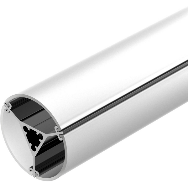 Изображение товара Профиль для светодиодной ленты ROUND-D36-360-2500 ANOD BLACK Arlight алюминий Россия
