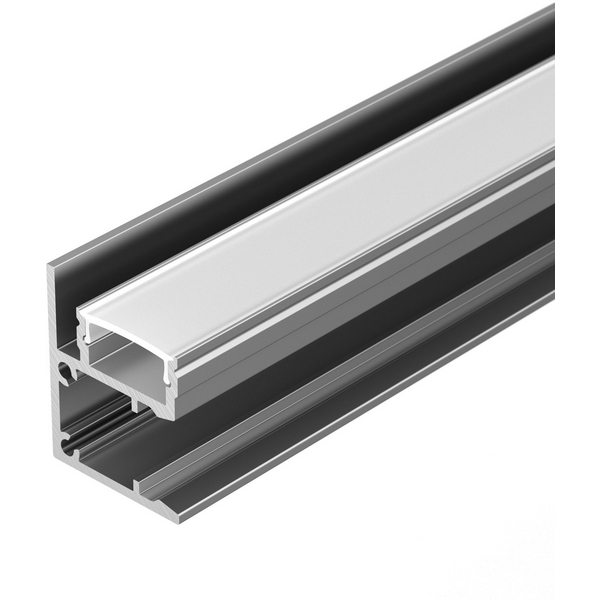 Изображение товара Профиль для светодиодных лент Arlight WALL-2228-2000 ANOD алюминий серый