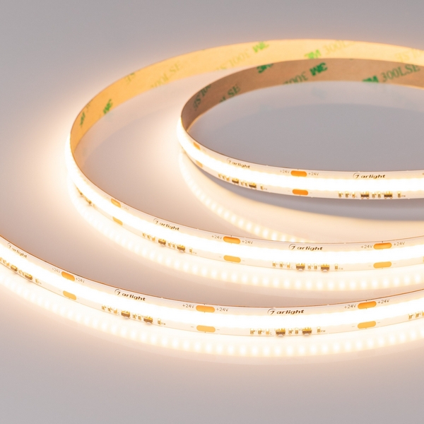Изображение товара Светодиодная лента COB-X560-10mm 24V Dim-To-Warm 14W/m IP20 5м Arlight