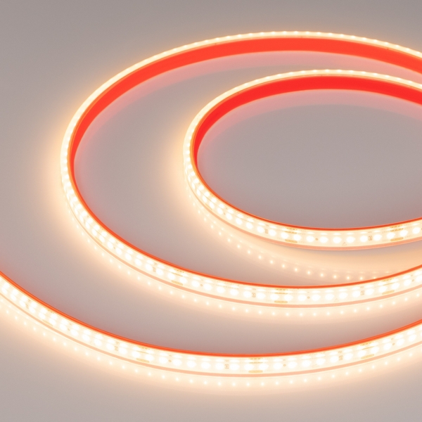 Изображение товара Влагозащищенная светодиодная лента DOT-PFS-X160-10mm 24V 5м IP68 теплый белый