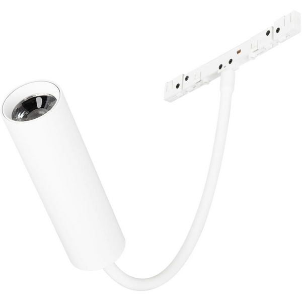 

Трековый светильник MAG-MICROCOSM-SPOT-FLEX-R26-5W Warm3000 (WH, 24 deg, 24V) (Arlight, IP20 Металл) 051838, Белый, MICROCOSM SPOT FLEX 051838