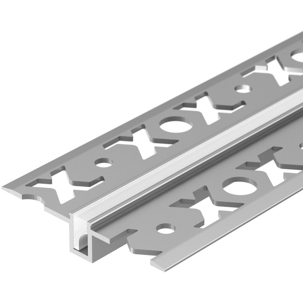 Изображение товара Профиль световая линия под гипсокартон LINIA7-FANTOM-2000 ANOD Arlight алюминий серый 200см