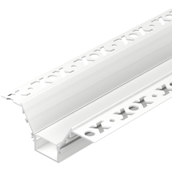 Изображение товара Профиль световая линия под гипсокартон COMFORT21-V-FANTOM-2000 WHITE Arlight монтажный алюминий