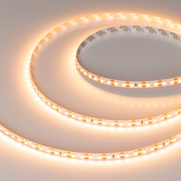 Изображение товара Светодиодная лента Arlight серии Cx1 5 м теплый белый 24V IP20 2835