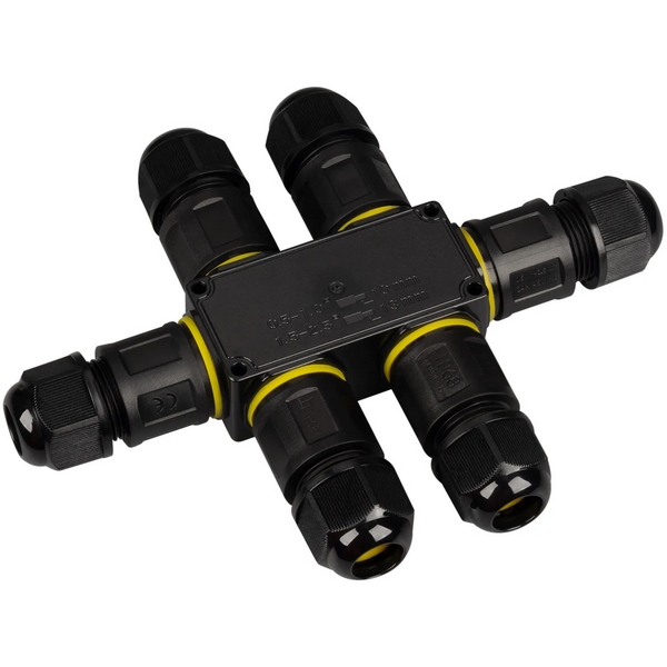 

Коннектор NEO-GERM-3pin-TT-WTW (4-8mm) (Arlight, IP68) 053445, 053445