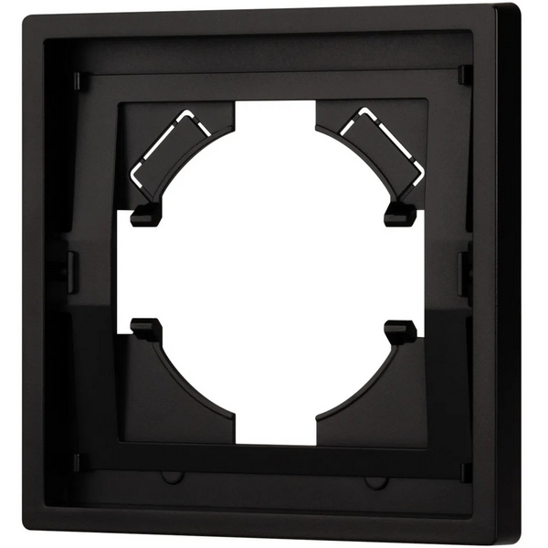 Изображение товара Рамка пластиковая FRM-TENDO-PL-1-BK (Arlight, Черный) 053836