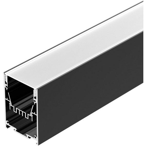Изображение товара Профиль IP-LINE-5475-2000 BLACK для светильников алюминий Arlight Россия