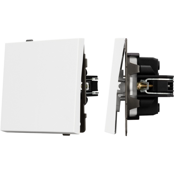 

Механизм выключателя одноклавишный проходной SWT-TENDO-MKP1-PL-WH (230V, 10A) (Arlight) 054148, Белый, 054148