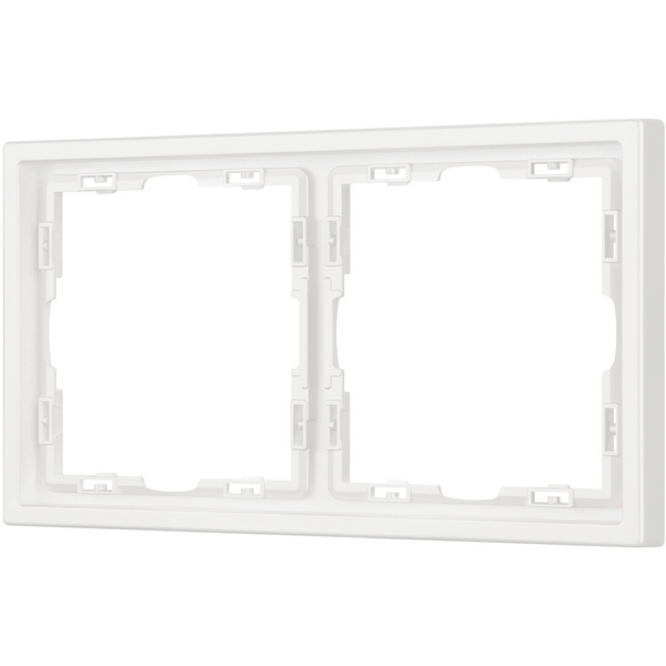 

Рамка пластиковая FRM-NOBE-SFPL-2-WH (Arlight) 054215, Белый, NOBE 054215