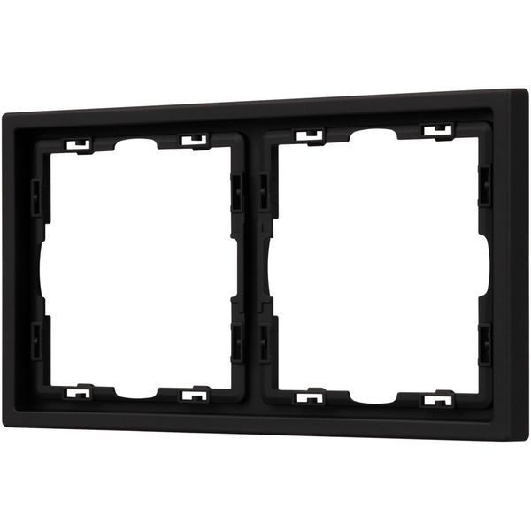 

Рамка пластиковая FRM-NOBE-SFPL-2-BK (Arlight) 054216, Черный, NOBE 054216