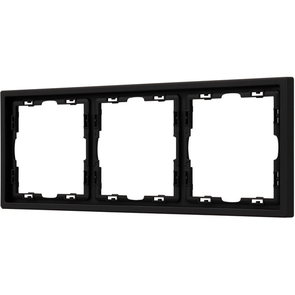 

Рамка пластиковая FRM-NOBE-SFPL-3-BK (Arlight) 054220, Черный, NOBE 054220