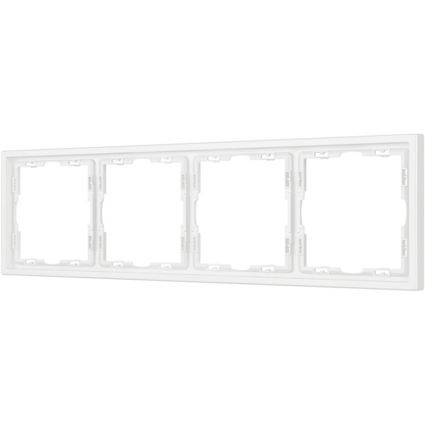 

Рамка пластиковая FRM-NOBE-SFPL-4-WH (Arlight) 054223, Белый, NOBE 054223
