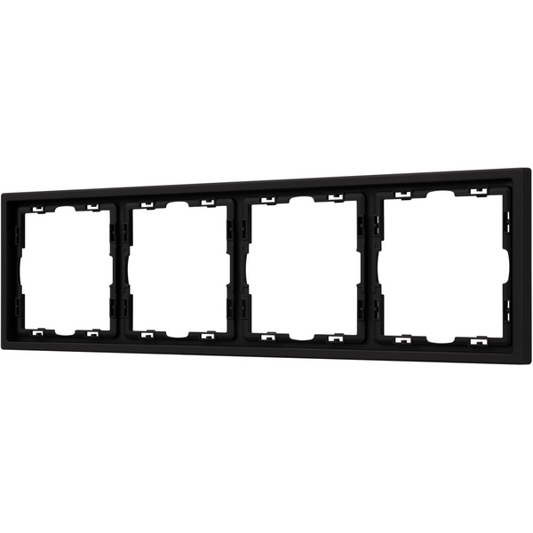 

Рамка пластиковая FRM-NOBE-SFPL-4-BK (Arlight) 054224, Черный, NOBE 054224