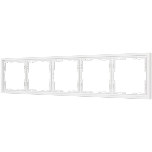 

Рамка пластиковая FRM-NOBE-SFPL-5-WH (Arlight) 054227, Белый, NOBE 054227