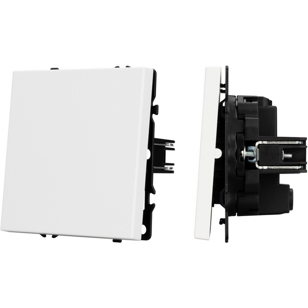 

Механизм выключателя одноклавишный перекрёстный SWT-NOBE-MKX1-SFPL-WH (230V, 10A) (Arlight) 054234, Белый, NOBE 054234