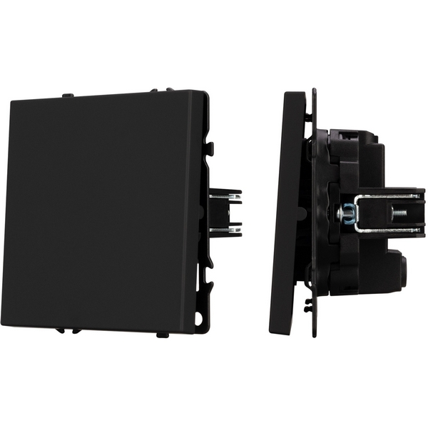 

Механизм выключателя одноклавишный перекрёстный SWT-NOBE-MKX1-SFPL-BK (230V, 10A) (Arlight) 054249, Черный, NOBE 054249