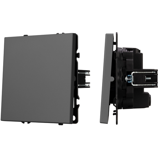 

Механизм выключателя одноклавишный перекрёстный SWT-NOBE-MKX1-SFPL-GR (230V, 10A) (Arlight) 054251, Серый, NOBE 054251