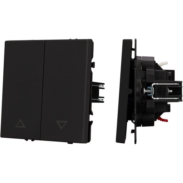 

Механизм выключателя управления шторами SWT-NOBE-MKR2-SFPL-BK (230V, 10A) (Arlight) 054273, Черный, NOBE 054273