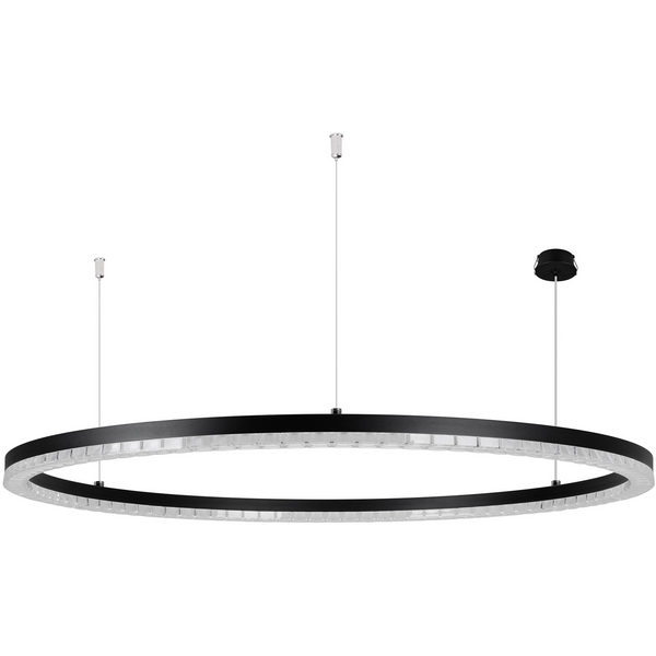 

Подвесной светильник светодиодный SP-DIAMOND-R850-40W Warm3000 (BK, 45 deg, 230V, TRIAC) (Arlight, IP20 Металл) 054483, Черный, Diamond 054483