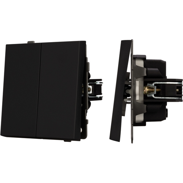 Механизм выключателя управления шторами SWT-TENDO-MKR2-SFPL-BK (230V, 10A) (Arlight) 054559