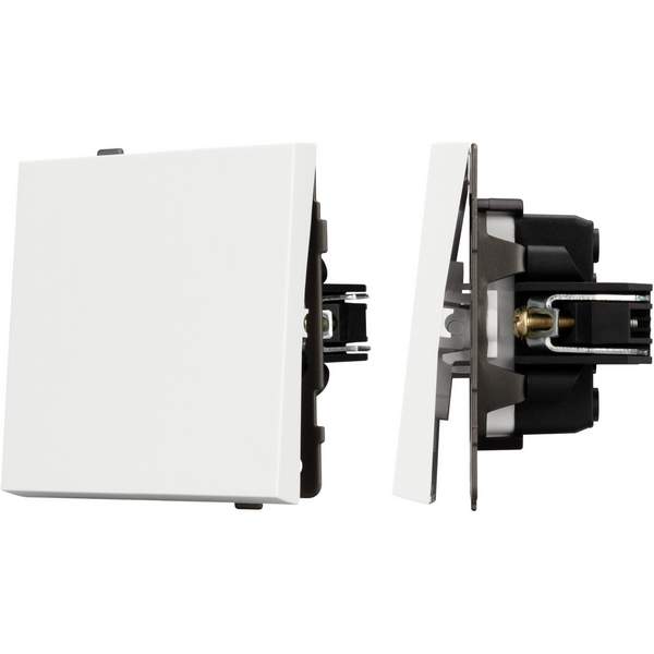 

Механизм выключателя одноклавишный перекрёстный SWT-TENDO-MKX1-SFPL-WH (230V, 10A) (Arlight) 054574, Белый, 054574