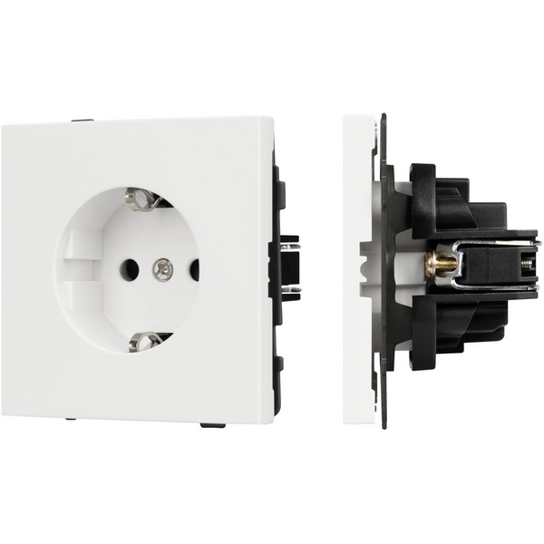 Изображение товара Механизм электрической розетки SCT-TENDO-MEU1-SFPL-WH (230V, 16A) (Arlight, Матовый белый) 054641