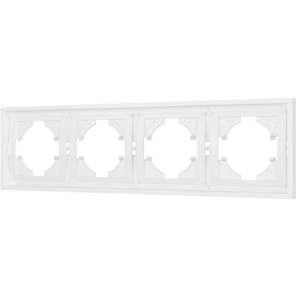 

Рамка пластиковая FRM-TENDO-SFPL-4-WH (Arlight, Матовый белый) 054656, TENDO 054656