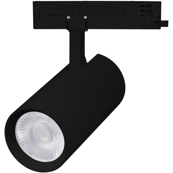 

Трековый светильник трехфазный LED LGD-GERA-4TR-R90-30W Warm3000 (BK, 15 deg, 230V) (Arlight, IP20 Металл) 055182, Gera 055182