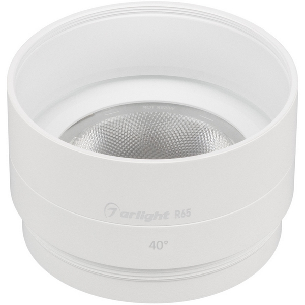Изображение товара Насадка с фиксированным углом LGD-ARTIFACT-LENS-R65 (WH) 40 градусов для светильников Arlight
