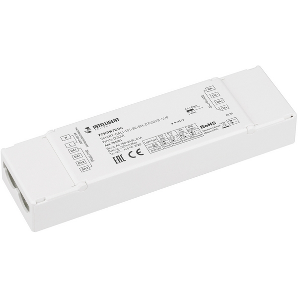 

INTELLIGENT ARLIGHT Усилитель SMART-DALI-101-82-SH-DT6/DT8-SUF White (230V) (IARL, IP20 Пластик) 059051 Arlight, 059051
