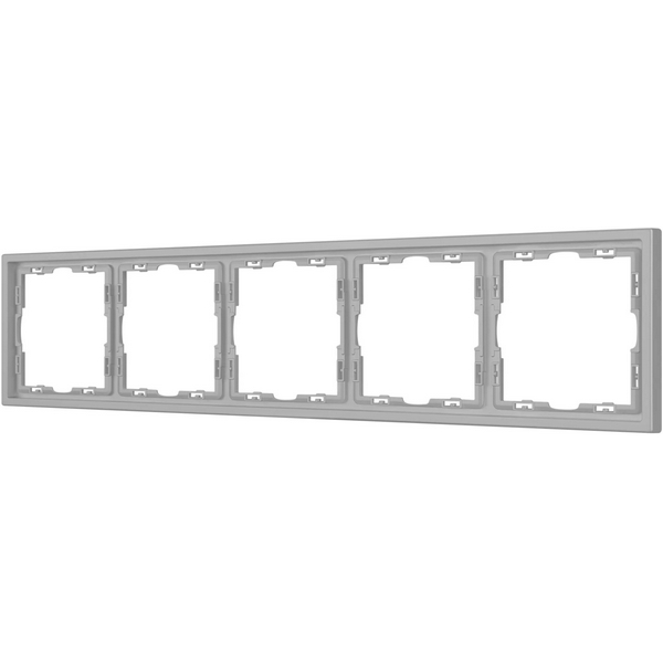 Изображение товара Рамка пластиковая FRM-NOBE-SFPL-5-IS (Arlight, Никель) 059463