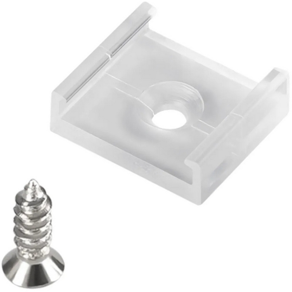 

Держатель ARL-WAVE-16x15mm-CLIP-P CLEAR (Arlight, Пластик) 059748, Wave 059748