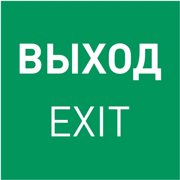 Изображение товара Пиктограмма EMGP-MARK-EXIT (Выход) от Arlight в пластике