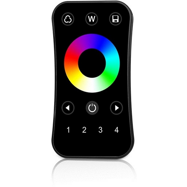 Изображение товара INTELLIGENT ARLIGHT Пульт SMART-801-52-4G-1SC-RGBW Black (3V, 2.4G) (IARL, IP20 Пластик) 061107