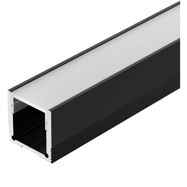 Изображение товара Профиль SL-SLIM20-H20-2000 BLACK (BY) (Arlight, Алюминий) 061371
