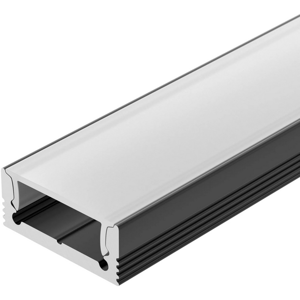 Изображение товара Профиль SL-SLIM-H7-2000 BLACK (BY) (Arlight, Алюминий) 061377