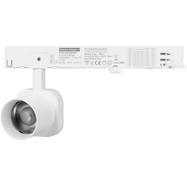 Изображение товара Трековый светильник LGD-DIAFILM-4TR-R60-10W Day4000 (WH, 20 deg, 230V) (Arlight, IP20 Металл) 061451