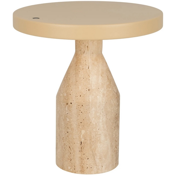 

Настольная лампа SP-CROOD-TAB-R22.5x24-7W Warm3200-MIX (BG-BG, 140 deg, 230V) (Arlight, IP20, Травертин) 061770, Бежевый, CROOD 061770