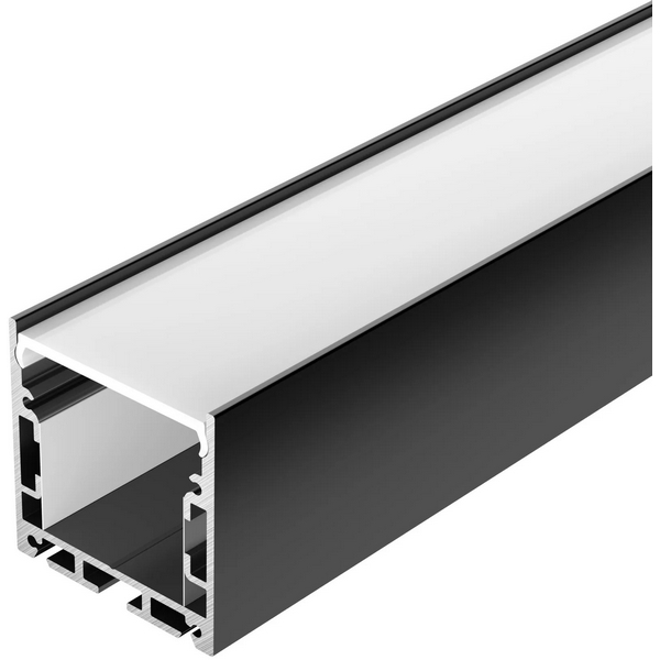 Изображение товара Профиль SL-LINE-3535-2000 BLACK с рефлектором (Arlight, Алюминий) 064461